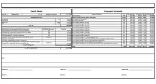 Prestige Autumn Leaves Complete Costing Details