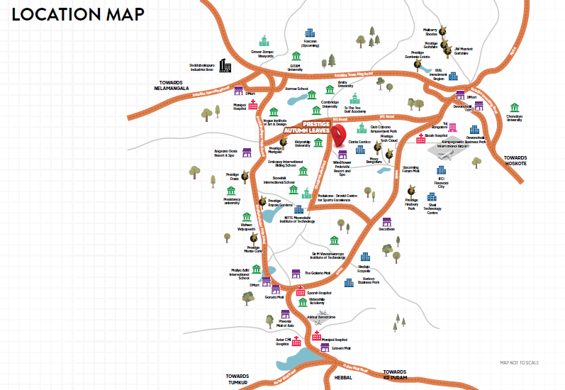 Featured Image of Prestige Autumn Leaves Location Map